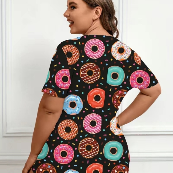 GOING DONUTS short sleeve onesie - Picture 2 of 2